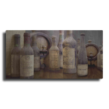 Luxe Metal Art 'Enoteca Cortona 5' by Alan Blaustein Metal Wall Art