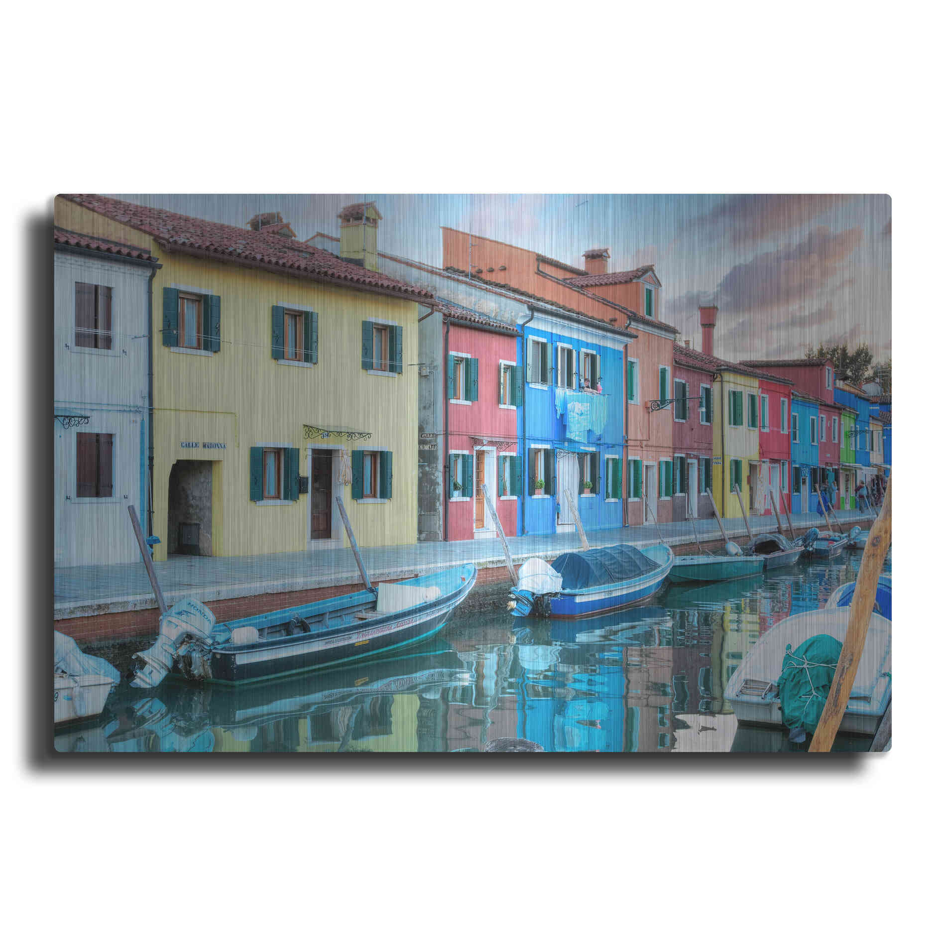 Luxe Metal Art 'Bruano 25' by Alan Blaustein Metal Wall Art