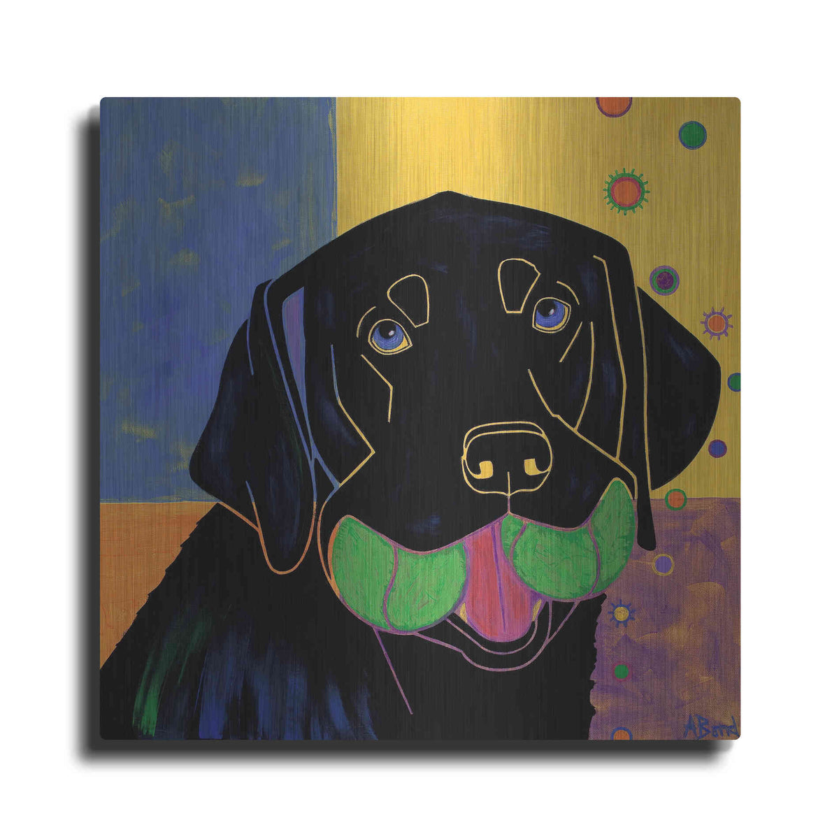 Luxe Metal Art 'Baller' by Angela Bond Metal Wall Art