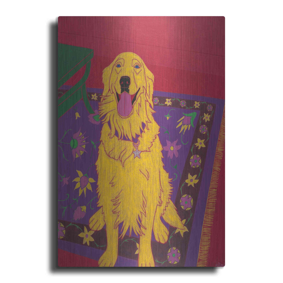 Luxe Metal Art 'Bon Vivant' by Angela Bond Metal Wall Art