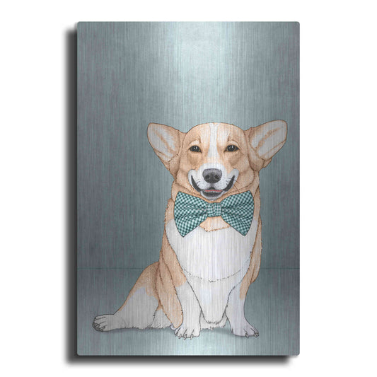 Luxe Metal Art 'Corgi Dog' by Barruf Metal Wall Art