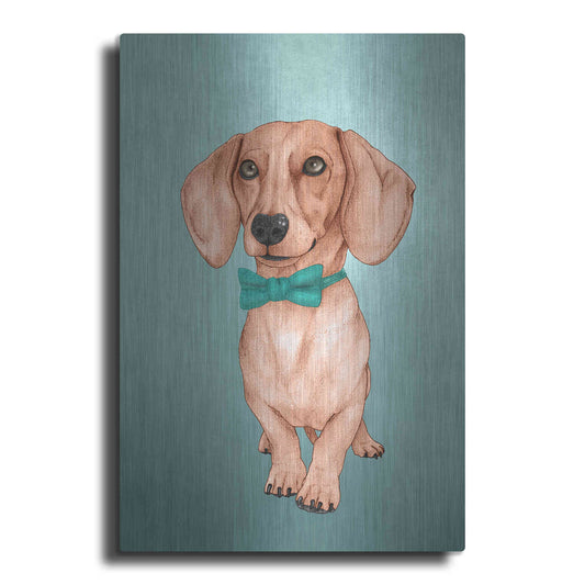 Luxe Metal Art 'The Wiener Dog' by Barruf Metal Wall Art