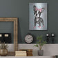 Luxe Metal Art 'Sweet Frenchie' by Barruf Metal Wall Art,12x16