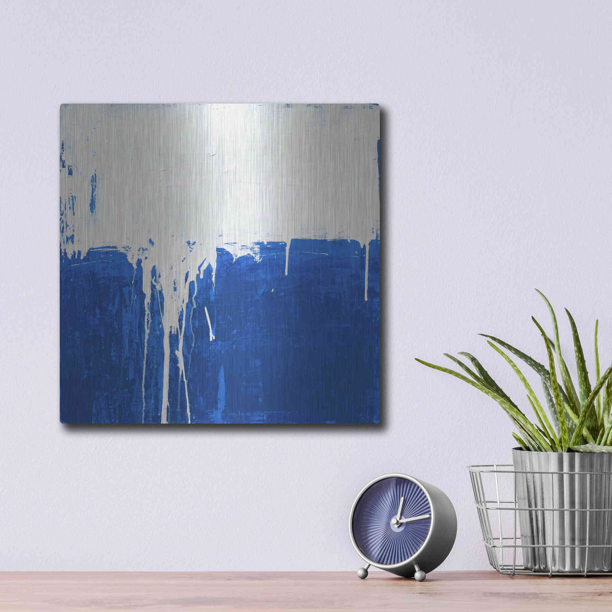 Luxe Metal Art 'Escape' by Don Bishop Metal Wall Art,12x12