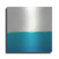Luxe Metal Art 'Turquoise Sea' by Don Bishop Metal Wall Art
