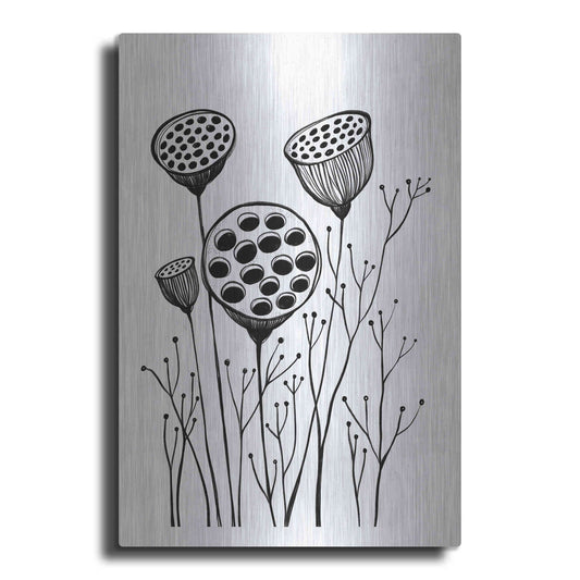 Luxe Metal Art 'Stem' by Ishita Banerjee Metal Wall Art