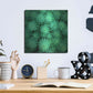 Luxe Metal Art 'Sea Green' by Jan Bell Metal Wall Art,12x12