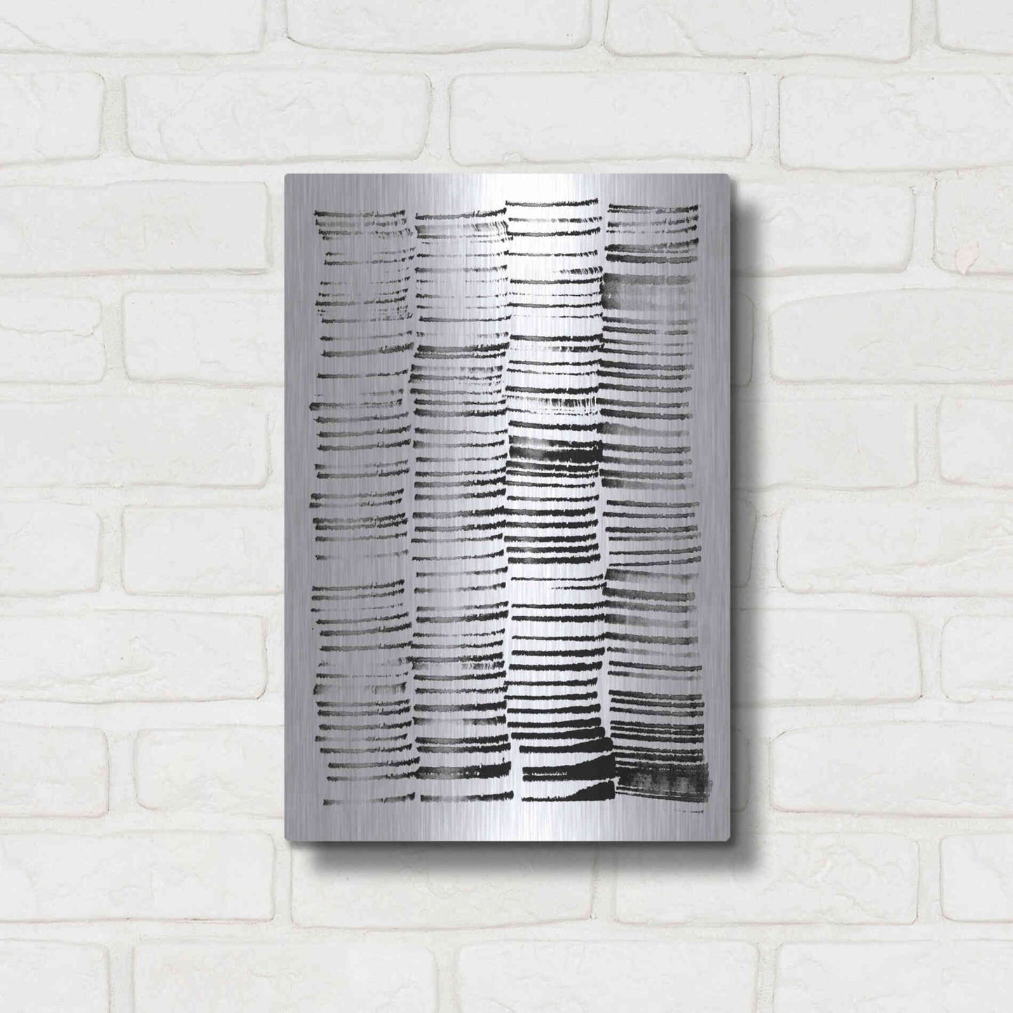 Luxe Metal Art 'City Spaces 1' by Lesia Binkin Metal Wall Art,12x16