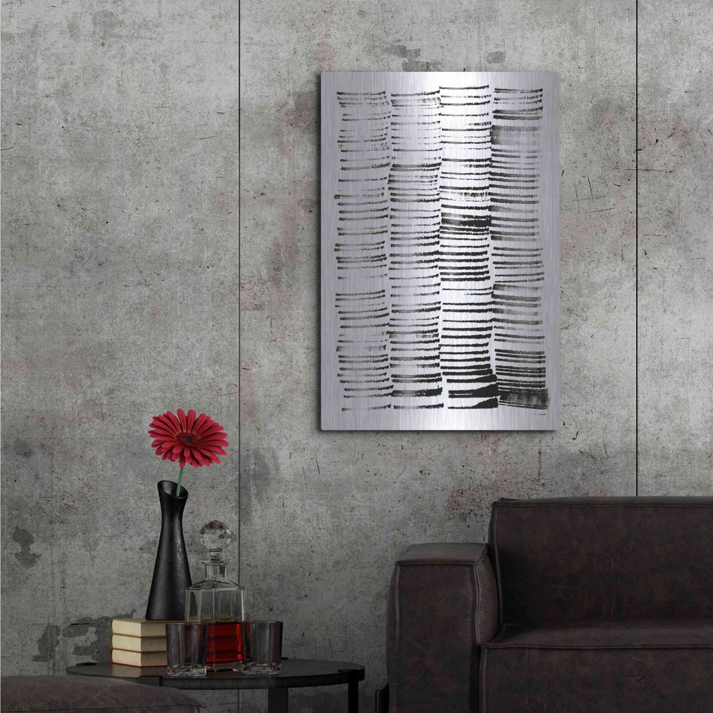 Luxe Metal Art 'City Spaces 1' by Lesia Binkin Metal Wall Art,24x36