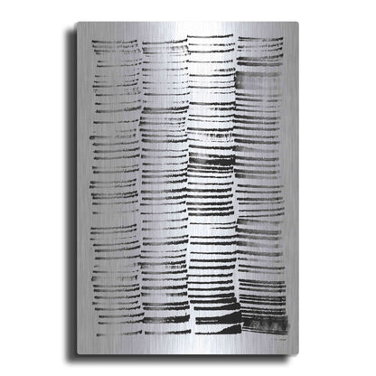 Luxe Metal Art 'City Spaces 1' by Lesia Binkin Metal Wall Art