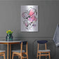 Luxe Metal Art 'Pink Mod 1' by Lesia Binkin Metal Wall Art,24x36