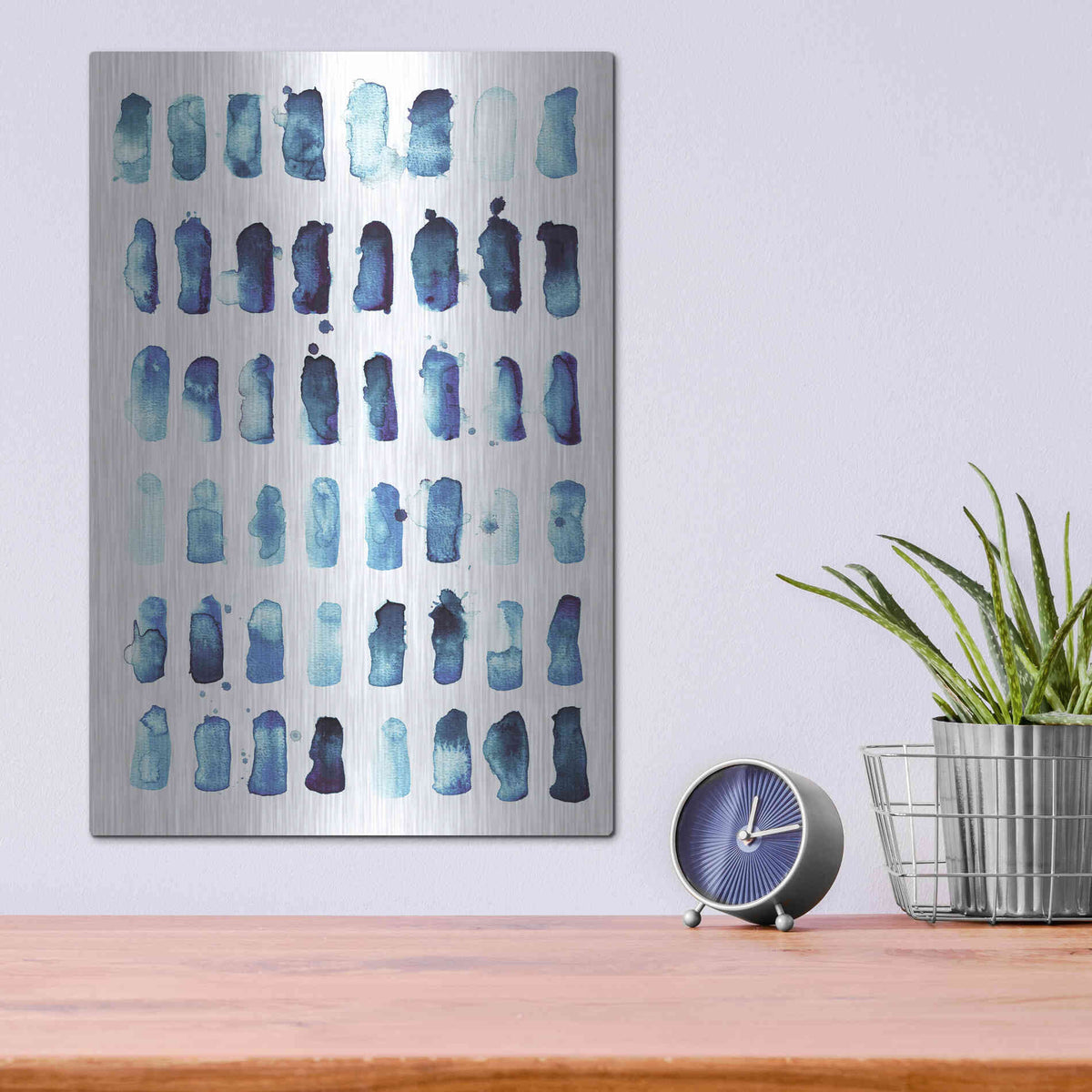 Luxe Metal Art 'Summer Sky' by Lesia Binkin Metal Wall Art,12x16