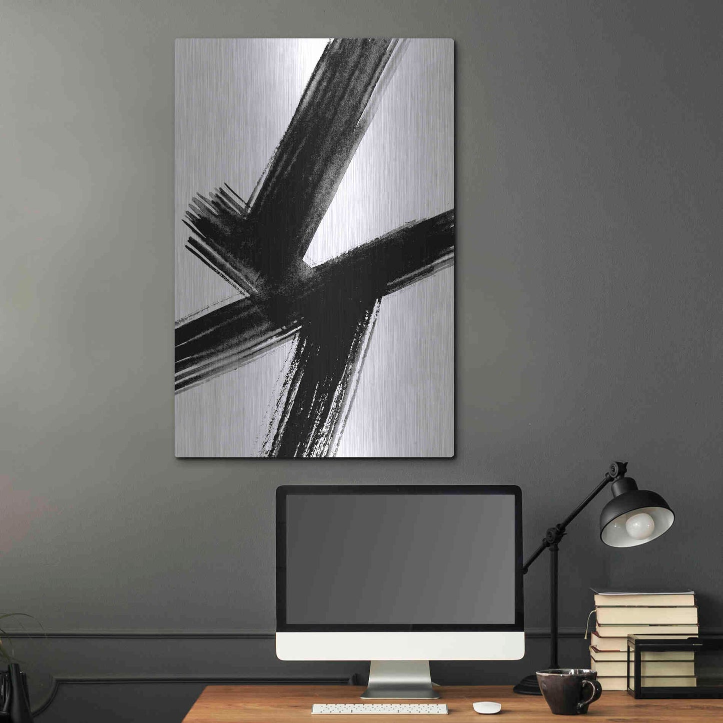 Luxe Metal Art 'Urban 1' by Lesia Binkin Metal Wall Art,24x36