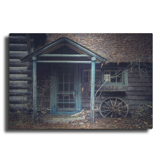 Luxe Metal Art 'Door to the Past' by Michael Broom Metal Wall Art