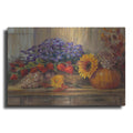 Luxe Metal Art 'October Still Life' by Carol Rowan, Metal Wall Art
