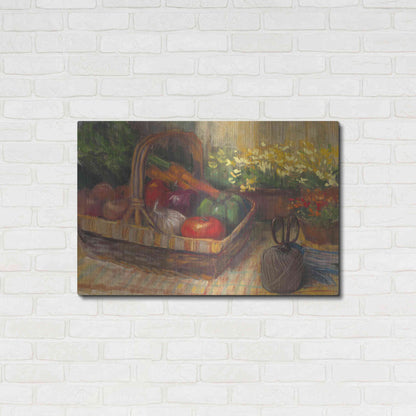 Luxe Metal Art 'Summer Produce' by Carol Rowan, Metal Wall Art,36x24