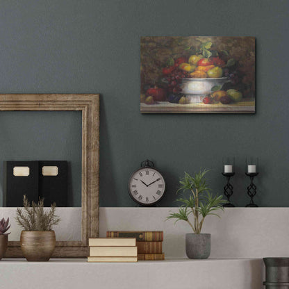 Luxe Metal Art 'Holiday Still Liffe' by Carol Rowan, Metal Wall Art,16x12