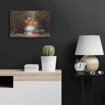 Luxe Metal Art 'Holiday Still Liffe' by Carol Rowan, Metal Wall Art,24x16