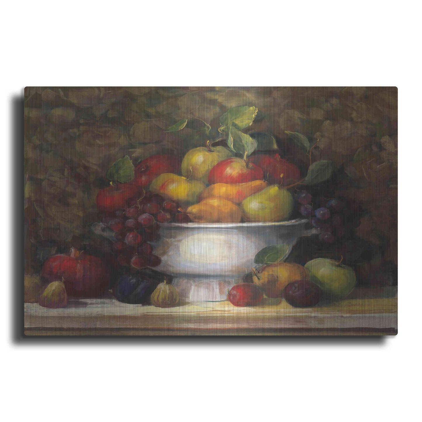 Luxe Metal Art 'Holiday Still Liffe' by Carol Rowan, Metal Wall Art
