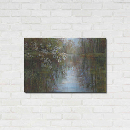 Luxe Metal Art 'Spring Reflection' by Carol Rowan, Metal Wall Art,36x24