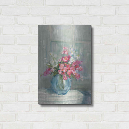 Luxe Metal Art 'Spring Bouquet I' by Carol Rowan, Metal Wall Art,16x24