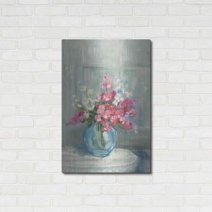 Luxe Metal Art 'Spring Bouquet I' by Carol Rowan, Metal Wall Art,24x36