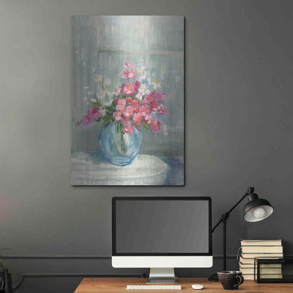Luxe Metal Art 'Spring Bouquet I' by Carol Rowan, Metal Wall Art,24x36