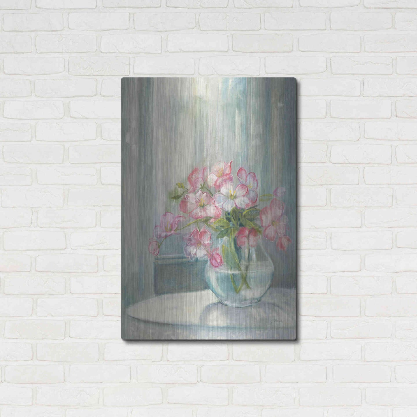 Luxe Metal Art 'Spring Bouquet II' by Carol Rowan, Metal Wall Art,24x36