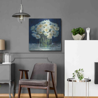 Luxe Metal Art 'Spring Twilight I V2' by Carol Rowan, Metal Wall Art,24x24