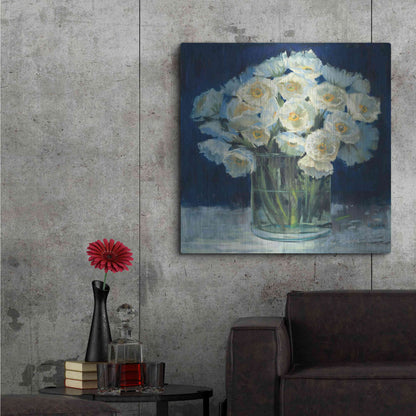 Luxe Metal Art 'Spring Twilight I V2' by Carol Rowan, Metal Wall Art,36x36