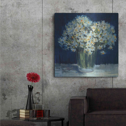 Luxe Metal Art 'Spring Twilight II V2' by Carol Rowan, Metal Wall Art,36x36