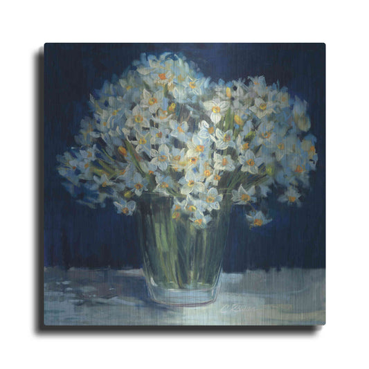 Luxe Metal Art 'Spring Twilight II V2' by Carol Rowan, Metal Wall Art