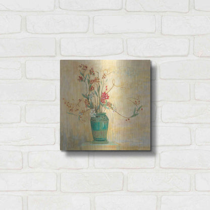 Luxe Metal Art 'Bittersweet I V2' by Carol Rowan, Metal Wall Art,12x12