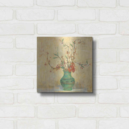 Luxe Metal Art 'Bittersweet II V2' by Carol Rowan, Metal Wall Art,12x12