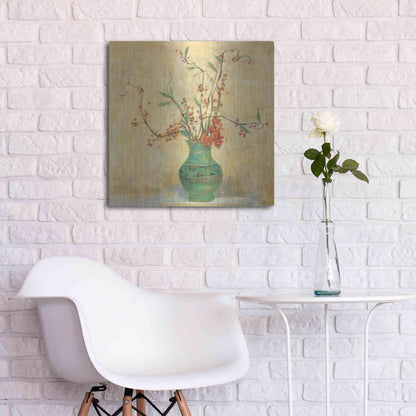 Luxe Metal Art 'Bittersweet II V2' by Carol Rowan, Metal Wall Art,24x24