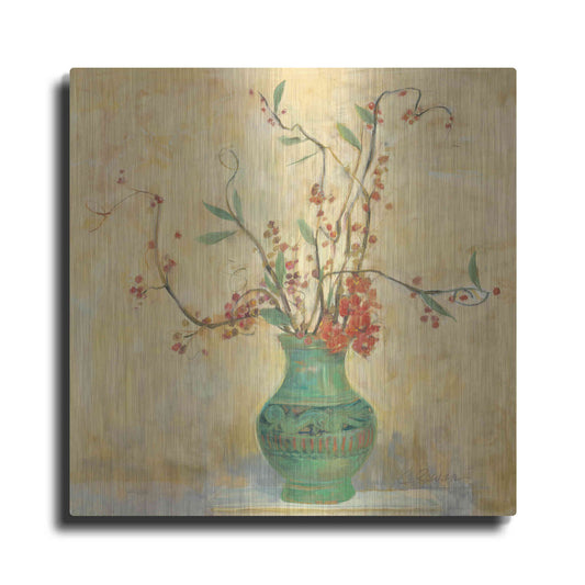 Luxe Metal Art 'Bittersweet II V2' by Carol Rowan, Metal Wall Art