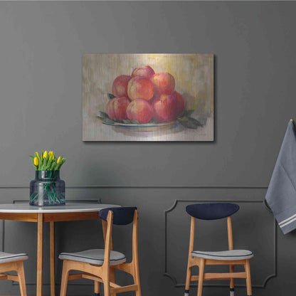 Luxe Metal Art 'Fruit Bowl' by Carol Rowan, Metal Wall Art,36x24