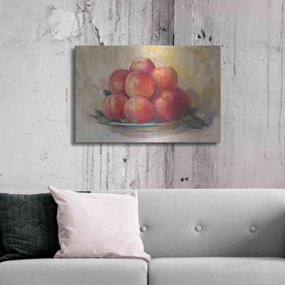 Luxe Metal Art 'Fruit Bowl' by Carol Rowan, Metal Wall Art,36x24