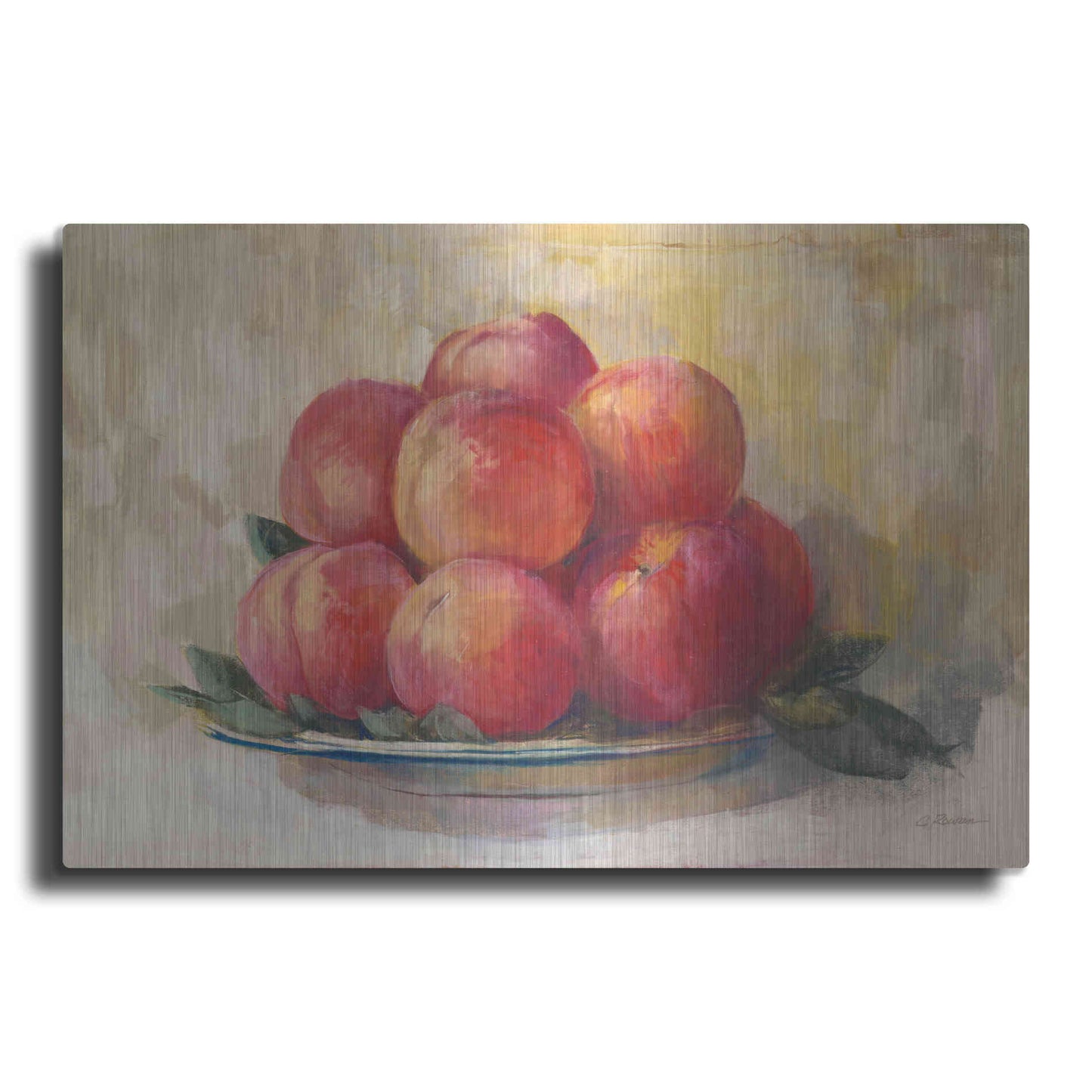 Luxe Metal Art 'Fruit Bowl' by Carol Rowan, Metal Wall Art