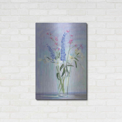 Luxe Metal Art 'Summer Vase I' by Carol Rowan, Metal Wall Art,24x36