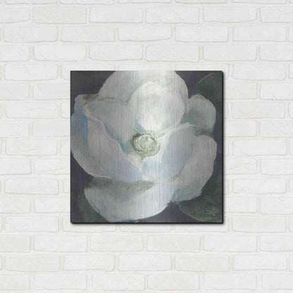 Luxe Metal Art 'Magnolia II Sage' by Carol Rowan, Metal Wall Art,24x24