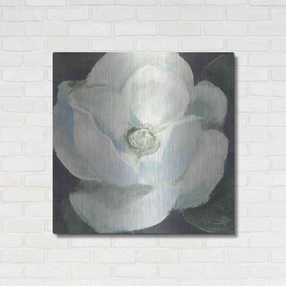 Luxe Metal Art 'Magnolia II Sage' by Carol Rowan, Metal Wall Art,36x36