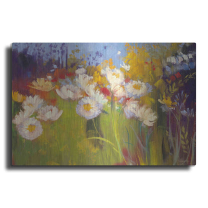 Luxe Metal Art 'Contemporary Meadow' by Carol Rowan, Metal Wall Art