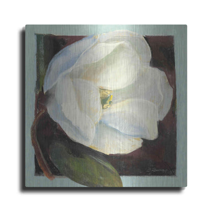Luxe Metal Art 'Magnolia I' by Carol Rowan, Metal Wall Art