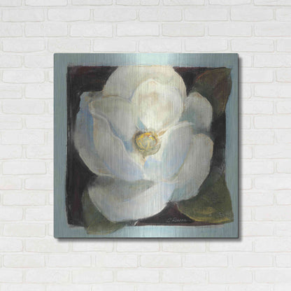 Luxe Metal Art 'Magnolia II' by Carol Rowan, Metal Wall Art,36x36