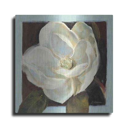 Luxe Metal Art 'Magnolia III' by Carol Rowan, Metal Wall Art