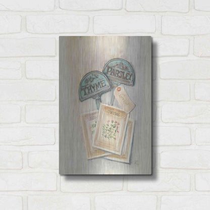 Luxe Metal Art 'Seed Packs' by Carol Rowan, Metal Wall Art,12x16