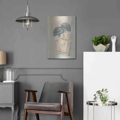 Luxe Metal Art 'Seed Packs' by Carol Rowan, Metal Wall Art,16x24