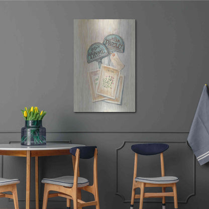 Luxe Metal Art 'Seed Packs' by Carol Rowan, Metal Wall Art,24x36