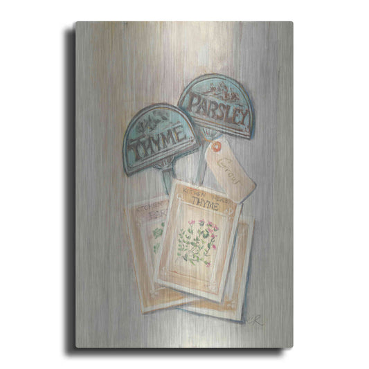 Luxe Metal Art 'Seed Packs' by Carol Rowan, Metal Wall Art